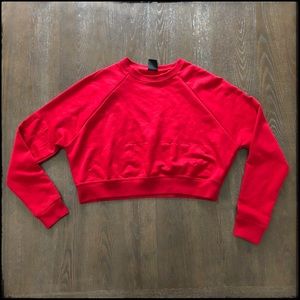 Nike Dri Fit Cropped Sweatshirt
